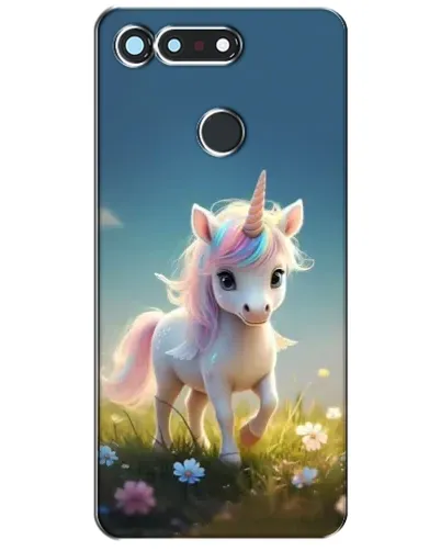 Чехол для Huawei Honor View 20 / V20 с картинкой «Единорог на поляне» Чехол для Huawei Honor View 20 / V20 с картинкой «Единорог на поляне»