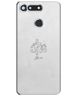 Чохол для Huawei Honor View 20 / V20 з картинкою «Івана 3:16 Хрест»
