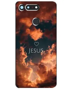 Чохол для Huawei Honor View 20 / V20 з картинкою «Сяйво Імені Jesus»