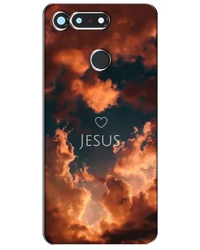 Чехол для Huawei Honor View 20 / V20 с картинкой «Сияние Имени Jesus»