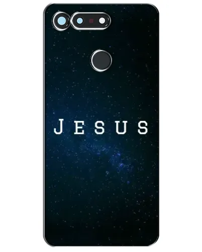 Чехол для Huawei Honor View 20 / V20 с картинкой «Звездное небо Jesus»