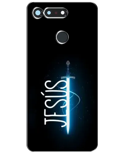 Чехол для Huawei Honor View 20 / V20 с картинкой «Меч Духа Jesus»