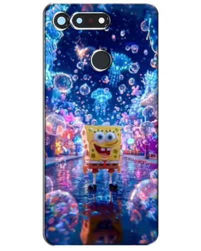 Чехол для Huawei Honor View 20 / V20 с картинкой «Неоновый океан»