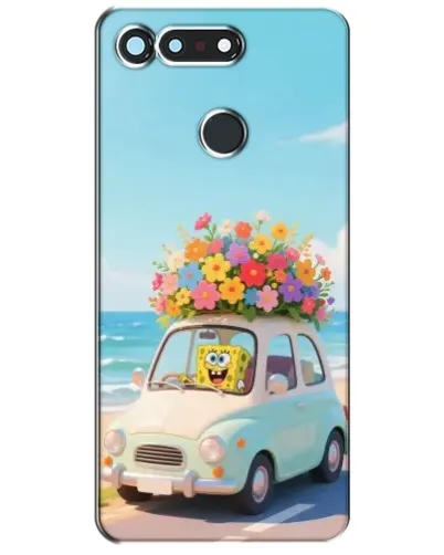 Чехол для Huawei Honor View 20 / V20 с картинкой «Автомобильное путешествие»