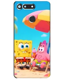 Чехол для Huawei Honor View 20 / V20 с картинкой «Отдых на пляже»