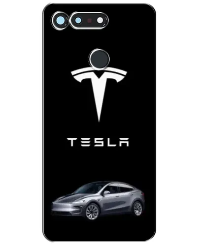 Чехол для Huawei Honor View 20 / V20 с картинкой «Tesla Model Y»