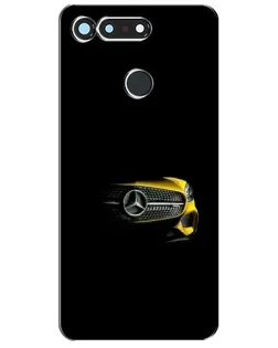Чехол для Huawei Honor View 20 / V20 с картинкой «Mercedes — ретро стиль»