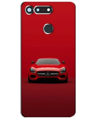 Чехол для Huawei Honor View 20 / V20 с картинкой «Красный Mercedes AMG»