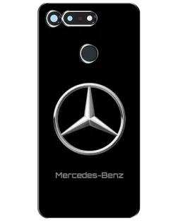 Чехол для Huawei Honor View 20 / V20 с картинкой «Mercedes Silver Logo»