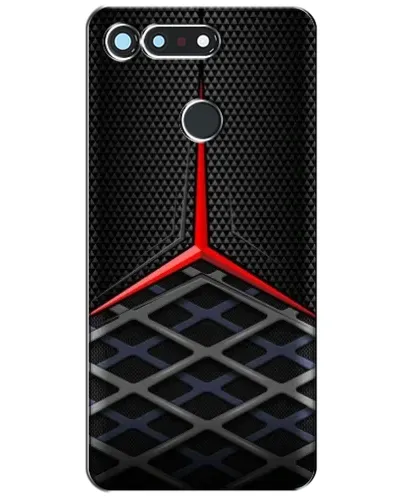 Чехол для Huawei Honor View 20 / V20 с картинкой «Mercedes Carbon Grid»