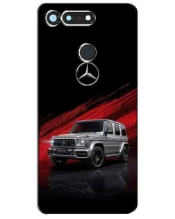 Чехол для Huawei Honor View 20 / V20 с картинкой «Mercedes G-Class красный»