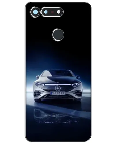 Чехол для Huawei Honor View 20 / V20 с картинкой «Ночной Mercedes EQ»