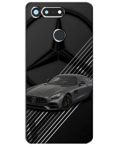 Чехол для Huawei Honor View 20 / V20 с картинкой «Mercedes AMG — графика»