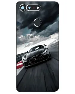 Чехол для Huawei Honor View 20 / V20 с картинкой «Гоночный Mercedes AMG»