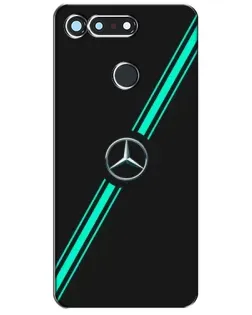 Чехол для Huawei Honor View 20 / V20 с картинкой «Спортивные линии Mercedes» Чехол для Huawei Honor View 20 / V20 с картинкой «Спортивные линии Mercedes»