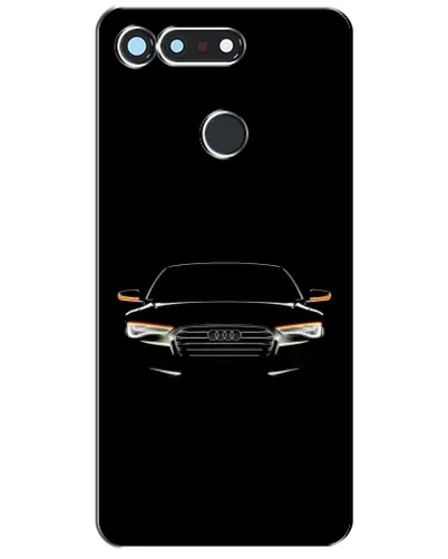 Чехол для Huawei Honor View 20 / V20 с картинкой «Audi — ночной контур»