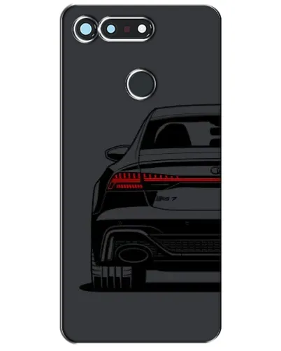 Чехол для Huawei Honor View 20 / V20 с картинкой «Задняя часть Audi — арт»