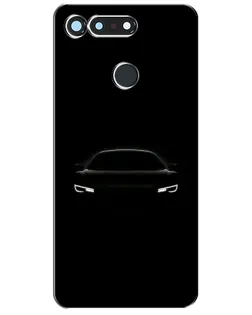 Чехол для Huawei Honor View 20 / V20 с картинкой «Взгляд Audi в темноте»