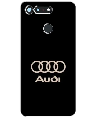 Чехол для Huawei Honor View 20 / V20 с картинкой «Audi — золотой логотип»