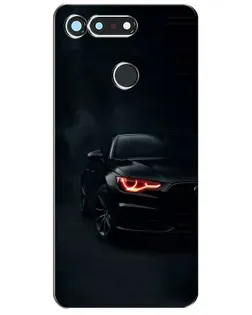 Чехол для Huawei Honor View 20 / V20 с картинкой «Audi — хищный взгляд»