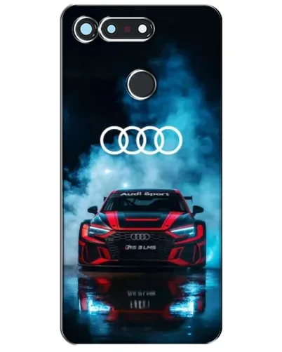 Чехол для Huawei Honor View 20 / V20 с картинкой «Audi Sport — неон»