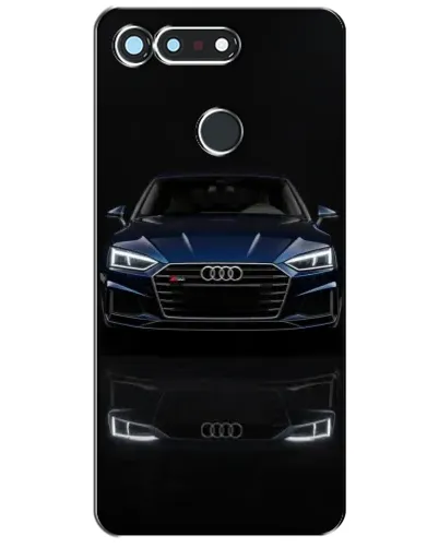 Чехол для Huawei Honor View 20 / V20 с картинкой «Audi — ночное отражение»