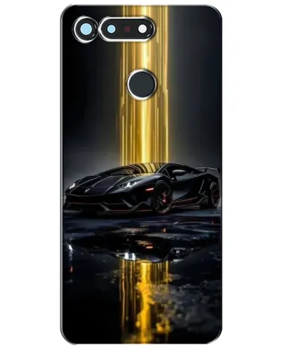 Чехол для Huawei Honor View 20 / V20 с картинкой «Ночной Lamborghini драйв»