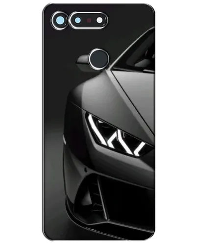 Чехол для Huawei Honor View 20 / V20 с картинкой «Lamborghini фары детализация»