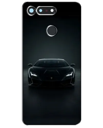 Чехол для Huawei Honor View 20 / V20 с картинкой «Черный Lamborghini Aventador»