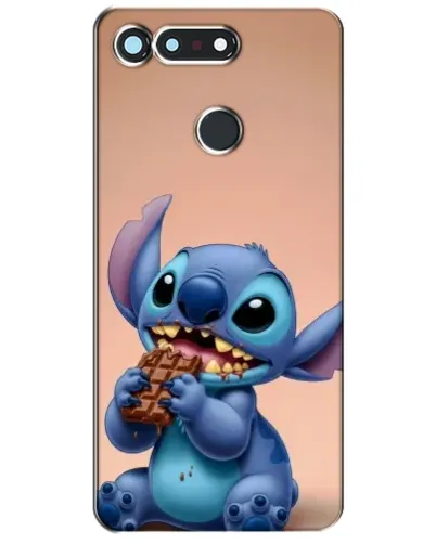 Чохол для Huawei Honor View 20 / V20 з картинкою «Стіч їсть шоколад»