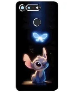 Чехол для Huawei Honor View 20 / V20 с картинкой «Сияющий Стич» Чехол для Huawei Honor View 20 / V20 с картинкой «Сияющий Стич»