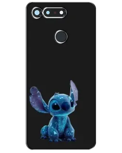 Чехол для Huawei Honor View 20 / V20 с картинкой «Стич на черном» Чехол для Huawei Honor View 20 / V20 с картинкой «Стич на черном»