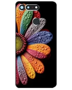 Чехол для Huawei Honor View 20 / V20 с картинкой «Радужный цветок»