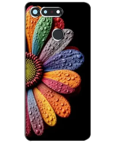 Чехол для Huawei Honor View 20 / V20 с картинкой «Радужный цветок»