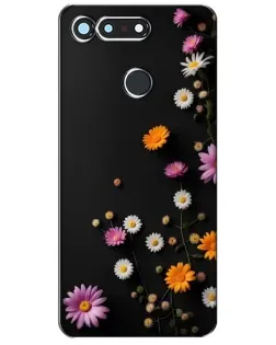 Чехол для Huawei Honor View 20 / V20 с картинкой «Цветочная композиция»