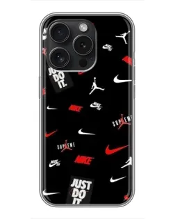 Чехол для Huawei Honor X7e Plus с картинкой «Nike Mix Pattern»