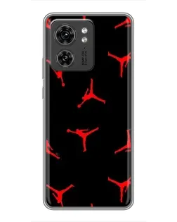 Чехол для Huawei Enjoy 90 Plus с картинкой «Jordan Red Pattern»