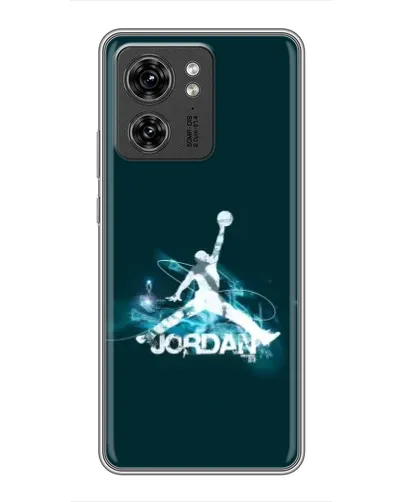 Чехол для Huawei Enjoy 90 Plus с картинкой «Jordan Blue Fire»