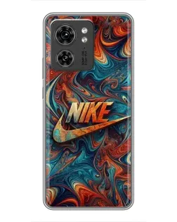 Чехол для Huawei Enjoy 90 Plus с картинкой «Nike в абстракции»