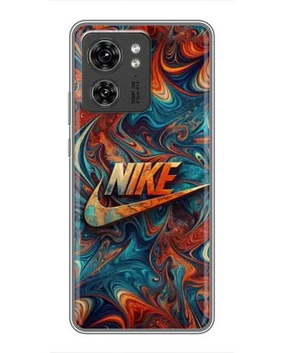 Чехол для Huawei Enjoy 90 Plus с картинкой «Nike в абстракции»