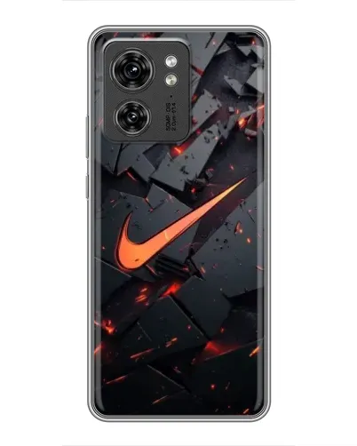 Чехол для Huawei Enjoy 90 Plus с картинкой «Nike — эффект разломов»