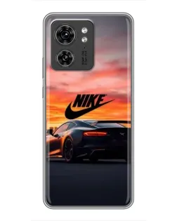 Чехол для Huawei Enjoy 90 Plus с картинкой «Nike и суперкар»