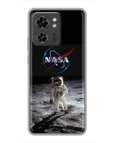 Чохол для Huawei Enjoy 90 Plus з картинкою «Астронавт на Місяці»