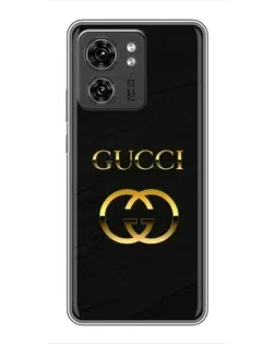 Чехол для Huawei Enjoy 90 Plus с картинкой «Золотой логотип Gucci»