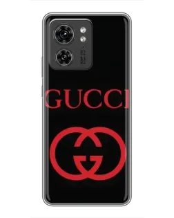 Чехол для Huawei Enjoy 90 Plus с картинкой «Gucci — красный логотип»