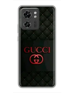 Чехол для Huawei Enjoy 90 Plus с картинкой «Gucci — стеганый черный»