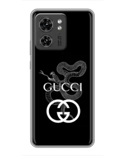 Чехол для Huawei Enjoy 90 Plus с картинкой «Gucci — серебряная змея»