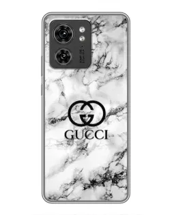 Чехол для Huawei Enjoy 90 Plus с картинкой «Gucci — мраморный шик»
