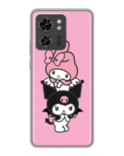 Чохол для Huawei Enjoy 90 Plus з картинкою «My Melody та Kuromi»