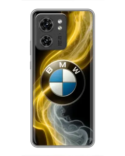 Чехол для Huawei Enjoy 90 Plus с картинкой «Золотистый дым BMW»